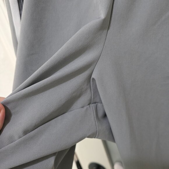 Adidas Gray & White Track Pants Size XL – 3 Stripes Athletic Joggers - Picture 6 of 8